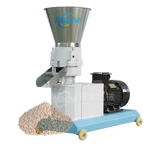 High Efficiency Diesel Animal Feed Pellet Making Machine Catfish Alfalfa Feed Pellet Machine In Dubai