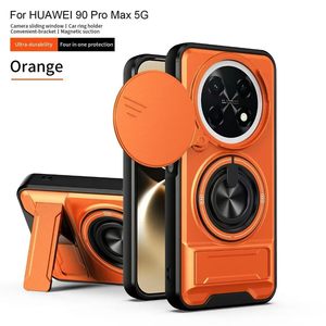 Funda Protectora Deslizante para Cámara BAILI Factory para Huawei 90 PRO <span class=keywords><strong>MAX</strong></span> 5G con Anillo Magnético y Soporte Plegable - Product Image 2