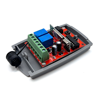 Para receptor de 2 canales compatible 12-24V AC/DC NO/NC 433,92 MHz