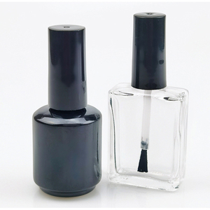 Flacon vide en verre pour vernis à ongles gel UV, imprimé en sérigraphie noire - Product Image 4