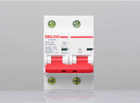 Disjoncteur miniature Delixi DZ47s 1/2/3/4p C 1A 2A 3A 4A 6A 8A 10A 13A 16A 20A 25A 32A 40A 50A 63A MCB Disjoncteurs aériens
