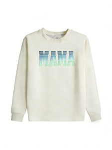 Sudadera de Felpa Francesa de Bambú MAMA de Lujo con Certificación OEKO-TEX RTS, Fabricante Mayorista Directo, Bordado Premium para Mamá - Product Image 1