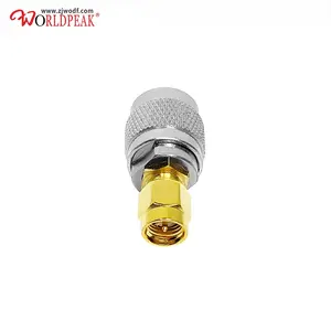 RF Straight Coaxial Connector Type Male TNC to SMA plug Adapter