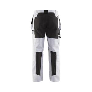 BLAKLADER - 191010001099D116 Pantalon de peintre avec stretch Blanc/Noir-PANTALON DE TRAVAIL EAN 7330509622575 PANTALON DE TRAVAIL CARGO - Product Image 2