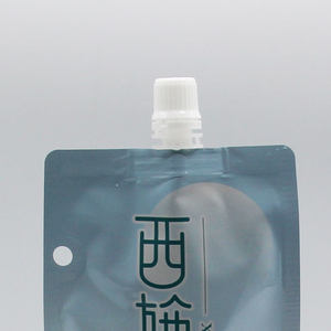 水分防止密封式スタンドアップ飲料ポーチ飲料水袋プラスチック包装スパウトポーチハンドル穴付き - Product Image 6