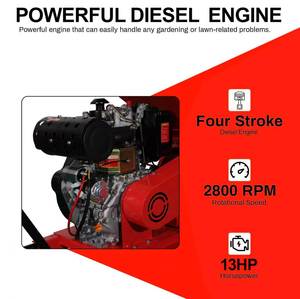 Broyeur <span class=keywords><strong>de</strong></span> <span class=keywords><strong>bois</strong></span> mobile diesel, déchiqueteuse <span class=keywords><strong>de</strong></span> branches <span class=keywords><strong>de</strong></span> palmier bananier, broyeur <span class=keywords><strong>de</strong></span> <span class=keywords><strong>bois</strong></span>, machine à déchiqueter, moteur 4 temps 13 CV, capacité <span class=keywords><strong>de</strong></span> déchiquetage 90 mm - Product Image 4