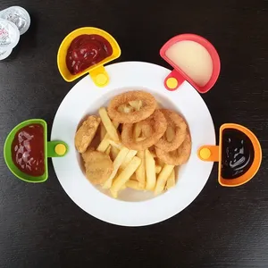 1 pièce Bol à sauce pour salade, petit plat à frites, récipient à sauce, boîte à sauce, ustensile de cuisine - Product Image 3