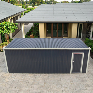 Chỗ đậu xe ô tô mái che di động chất lượng cao, khung thép mạ kẽm chống thấm nước, làm bằng tôn - Product Image 2