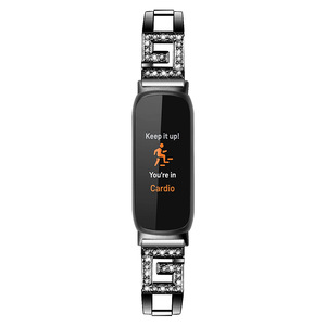 <span class=keywords><strong>Luxe</strong></span> Femmes Charme Métal Diamant Bracelet Bracelet Pour <span class=keywords><strong>Fitbit</strong></span> inspirer 3 Bling Bracelet En Acier Inoxydable Poignet Dame Bande - Product Image 6