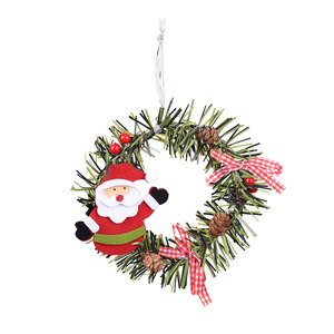 Noël bonhomme de neige wapiti décoratif PVC guirlande pendentif suspendu arbre de noël pin cône pendentif fête boule arbre ornements pour - Product Image 6