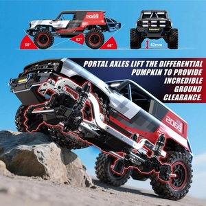 MJX Hyper <span class=keywords><strong>Go</strong></span> H12P Bronco 1/12 Rock Crawler, Auto a Control Remoto, Modelo de Alta Velocidad 4WD, Vehículo Todoterreno Simulado RTR - Product Image 2
