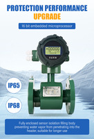 Medidor de Flujo Electromagnético de Acero Inoxidable de Alta Precisión, Equipo para la Industria de Alimentos Líquidos, para Sangre, Jugo de Frutas, Leche, Alcohol