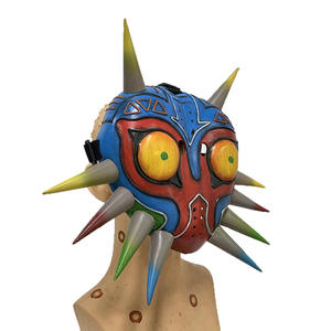 Masque en latex peint Legend of <span class=keywords><strong>Zelda</strong></span> pour Halloween, casque de haute qualité écologique, accessoires de déguisement pour fête - Product Image 2