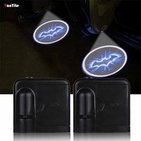 Projecteur laser infrarouge sans fil pour portière de voiture, éclairage LED de courtoisie avec logo