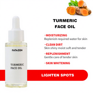Turmeric <b>Face</b> Oil <b>Serum</b> Essence Natural Nourishing Soothing Skincare Essence 30ml OEM Custom - Product Image 4