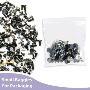 Custom Logo Gravure Printed Transparent PE Recyclable 3 Side Seal Zipper <strong>Bag</strong> for Food Data Cable Commercial Packaging Self - Product Image 6