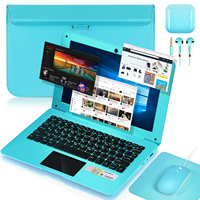 NBD Ventas al por mayor 10,1 pulgadas niños Adultos Oficina portátil netbook mini PC portátil Quad Core Android 12,0 Computadora