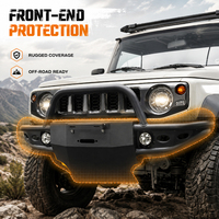 Pare-buffle avant en acier de style australien pour Suzuki Jimny JB64 JB74 JC74 3 et 5 portes, accessoires de modification tout-terrain