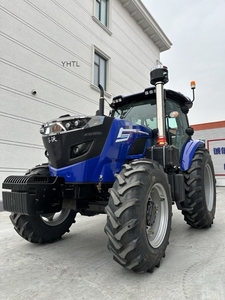 Tracteur agricole 4x4 120 CV à double embrayage avec moteur, boîte de vitesses et pompe - Commandes intuitives, prix bas - Product Image 4