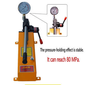 Pompa Idraulica Manuale a Doppia Azione 10000 PSI 2500cc per Uso Edile, Presse e Martinetti Idraulici 380V - Product Image 3