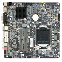 Motherboard Mini ITX H510 Grosir untuk Prosesor Intel Generasi ke-10/11 I3 I5 I7 DDR4 64GB SATA Baru