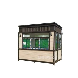 Pabellón de aluminio con paneles metálicos, caseta de vigilancia exterior impermeable para decoración - Product Image 2