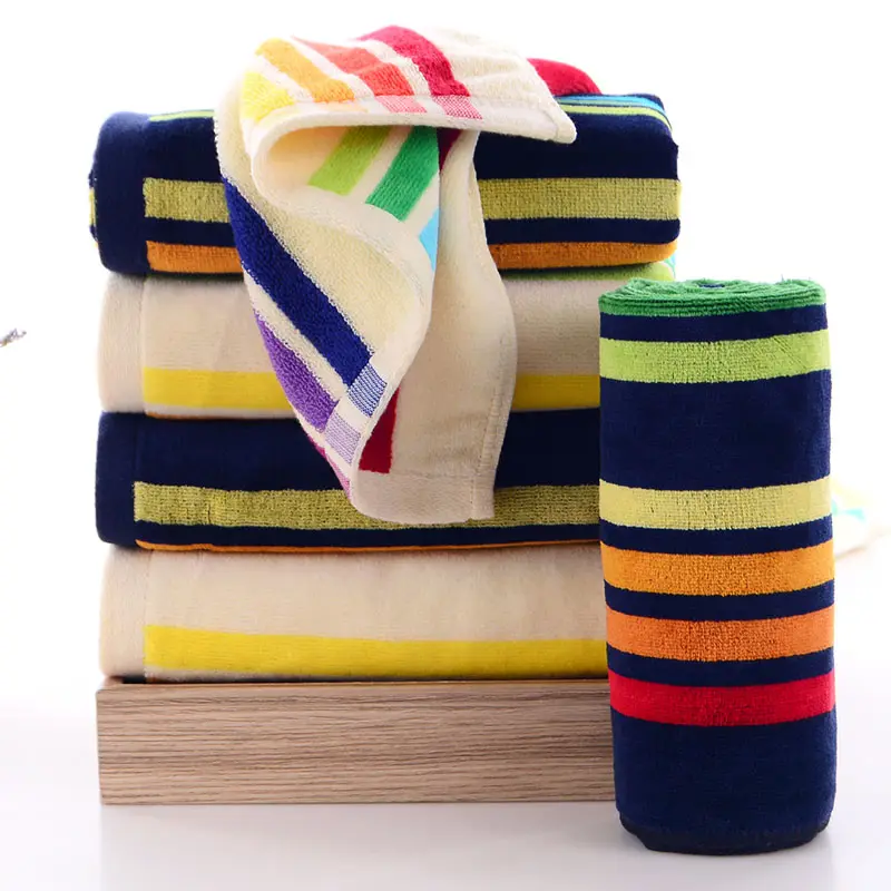 Asciugamani per il viso in cotone egiziano di lusso asciugamano jacquard spesso personalizzato