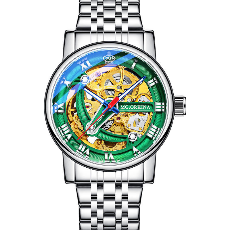 สีเขียว