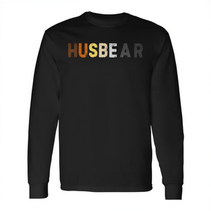 Camiseta de manga larga Husbear Pride con diseño retro y subtilye estilo - Product Image 2