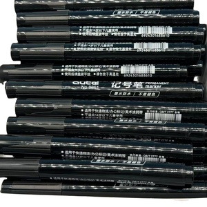 Marqueur permanent OUTAE haute performance, imperméable, 6 mm, 3 couleurs, avec pointe en <span class=keywords><strong>feutre</strong></span>, <span class=keywords><strong>encre</strong></span> permanente - Product Image 1