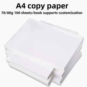 Papier d'imprimante A4 certifié 70GSM 75GSM 80GSM 100% Pâte de cellulose Itari Papier A4 pour photocopieuse 500 feuilles/rame 5 rames/boîte Papier de bureau pour imprimante - Product Image 1