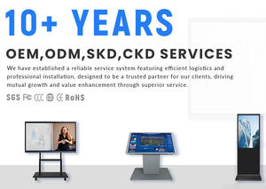 OEM 4K màn hình cảm ứng hồng ngoại thông minh Bảng lớp học và nhà sản xuất bảng trắng cho trung tâm Bầu Cử kết quả Lập Bản Đồ - Product Image 2