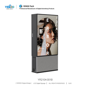 75 inch 4K ngoài trời LCD <span class=keywords><strong>player</strong></span> Android OS & 2500nits độ sáng kỹ thuật số signag cho đường phố - Product Image 3