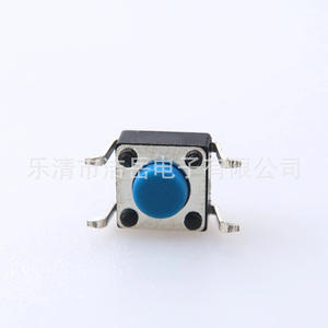 Interrupteur Tactile Lqjy 6x6x5mm, Broches Inversées, Terminal PCB, Contact en Acier Inoxydable, Coque PPA, Certifié RoHS - Product Image 3