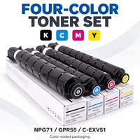 Cartouche de toner compatible NPG-71 GPR55 C-EXV51 pour copieurs ImageRUNNER ADVANCE C5535i C5540i C5550i C5560i