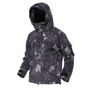 Veste polaire tactique imperméable pour homme, style sportif, en tissu peau de requin, idéale pour la chasse et les activités de plein air, collection automne, personnalisable, vente en gros Rosen - Product Image 5