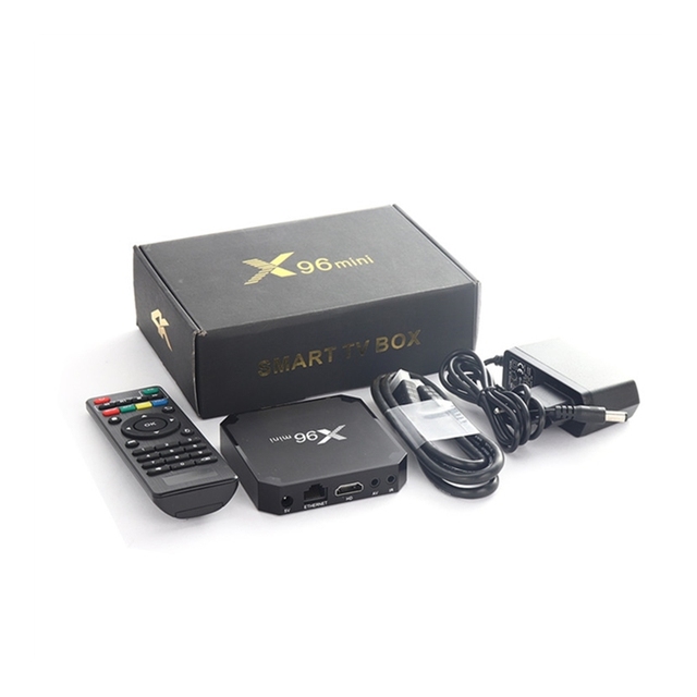 New TV Box Android 10 X96Q 1GB 2GB RAM 8GB 16GB ROM Allwinner H313 Quad Core Android 10.0 TV Box Work With I8 MX3 Mini Keyboard