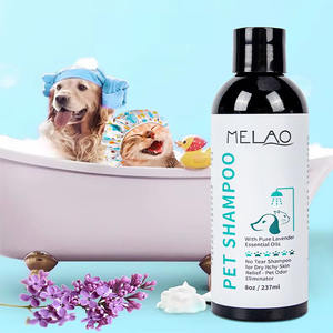 Saf % evcil hayvan şampuanı ile kendi marka sabunsuz organik % lavanta esanslı yağ, köpekler ve kedilerde kuruluk ve kaşıntıyı hafifletmeye yardımcı olur - Product Image 1