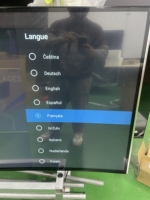 Fabrieks prijs 60 inch Aanvaardt aangepaste OEM Android Wifi 4K Groot scherm Ultra HD Gebogen Smart TV voor Hotels