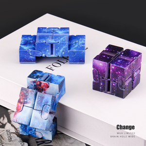 Cubo Infinito de ABS Colorido para Aliviar el Estrés, Juguetes Antiestrés, Cubo Fidget, Juguetes Promocionales - Product Image 4