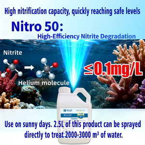 Conditionneur d'eau aquatique écologique <span class=keywords><strong>Nitro</strong></span> 50 - Élimination sûre des nitrites et amélioration des sédiments des étangs - Additifs alimentaires aquatiques - Product Image 4