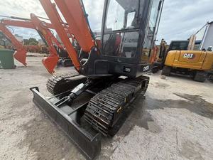 Excavadora de cadenas pequeña Doosan DH55 usada, máquina coreana original, rendimiento estable, en stock. - Product Image 2