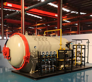 <span class=keywords><strong>Autoclave</strong></span> composita orizzontale industriale in fibra di carbonio utilizzata <span class=keywords><strong>Autoclave</strong></span> composita per la vendita - Product Image 3