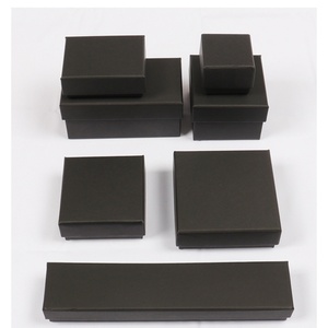 Lámina de Papel Kraft Color Marfil para Caja de Joyería 9 X 9 X 5, Caja de Joyería de Papel Kraft con Tapa Separada, Mini Cajas de Joyería de Papel Kraft - Product Image 2