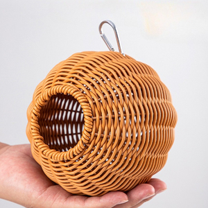 Nido de Pájaro de Lona Tejida para Cría de Loros, Pinzones y Periquitos, Resistente a Mordeduras, Transpirable, para Todas las Estaciones, Incubación - Product Image 2