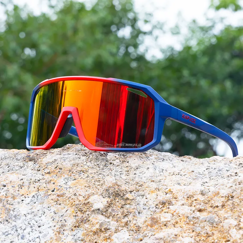 빠른 배 Outdo 스포츠 선글라스 맞춤형 로고 편광 TR90 사이클링 선글라스 MTB 안경