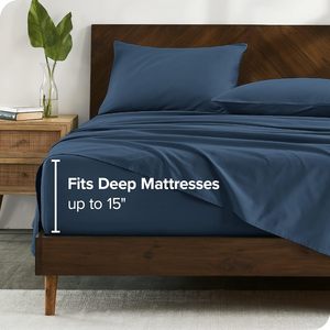 クラウドランド卸売300スレッドキングナチュラル100% エジプトリネンコットン寝具セット高級ベッドシーツ - Product Image 1