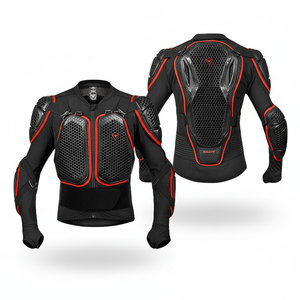 SULAITE 摩托车防护硬甲套装带护颈 - 修身型越野骑行护甲 - Product Image 5