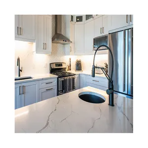 quartz countertops high quality modern style calacatta white quartz Artificial Quartz Stone