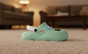 Pantuflas de Goma Verdes con Suela Antideslizante para Mujer, para Todas las Estaciones, para Usar en Casa - Product Image 2